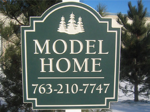 Model Home Signs