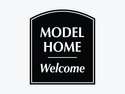 Model Home Welcome Sign